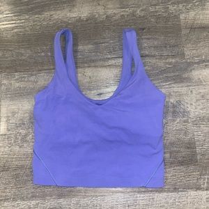 lululemon purple align tank